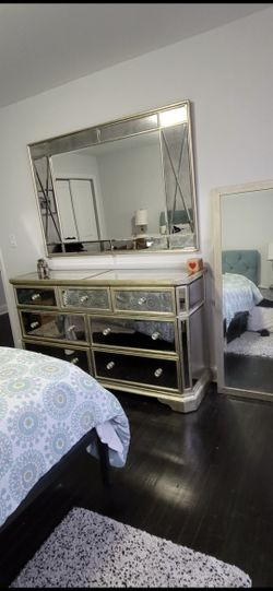 Mirrored Dresser