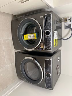 Washer and dryer
