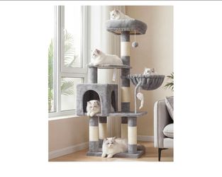 Large Multi-Level Cat Tree Tower