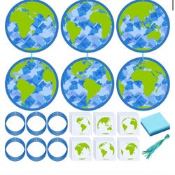 Earth/Globe Craft Kits, 21 Units