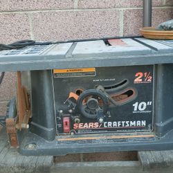 Sear Craftsman Saw Table