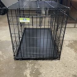 Dog Crate, Training Pads and Clippers 