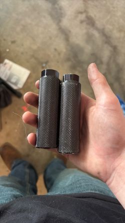 Metal bmx pegs