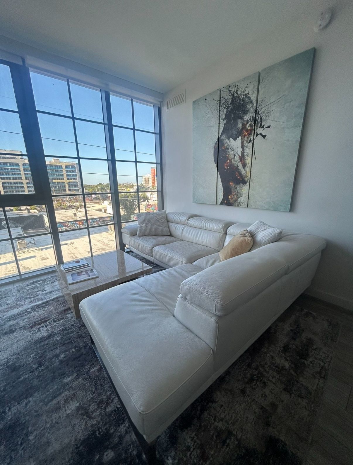 LEATHER COUCH