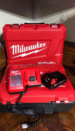 Milwaukee 2.0 battery and charger