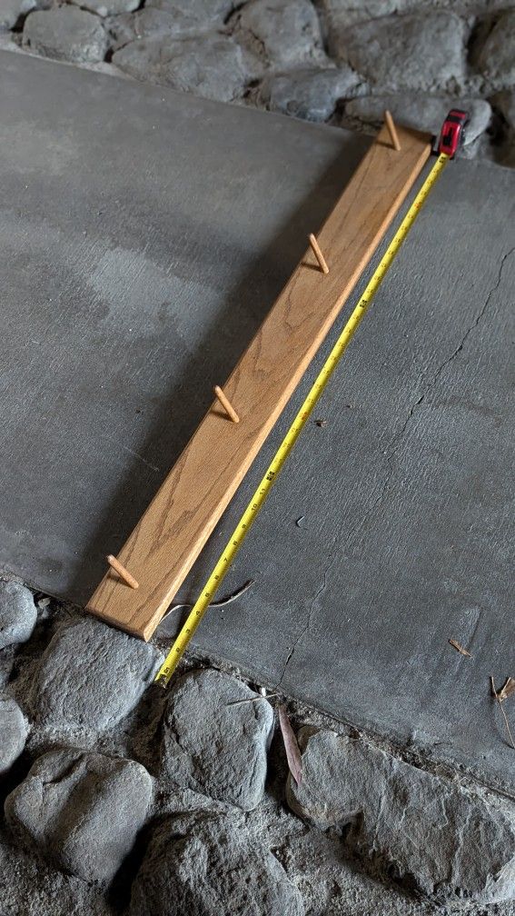 Wood Coat Rack Mount