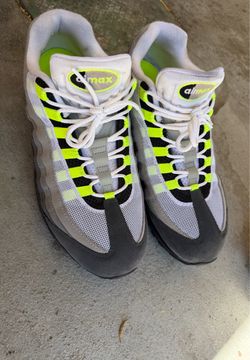 Neon air max 95  size 12 men