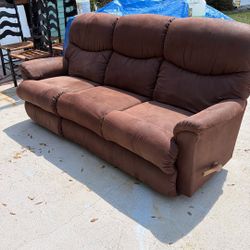 La-Z-Boy Double Recliner Couch