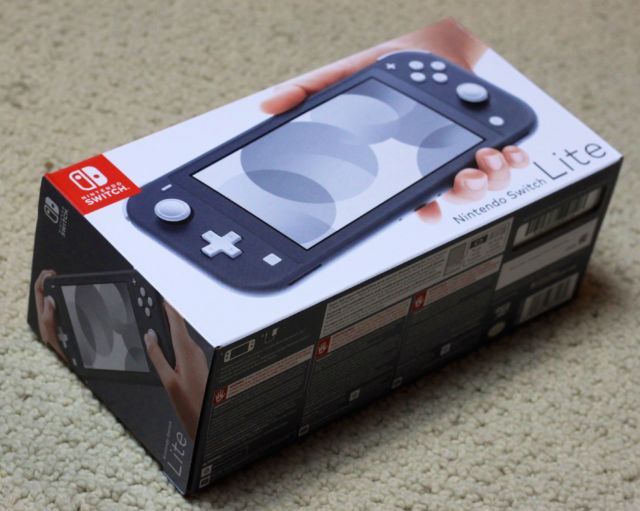 Grey Nintendo Switch Lite New In Box