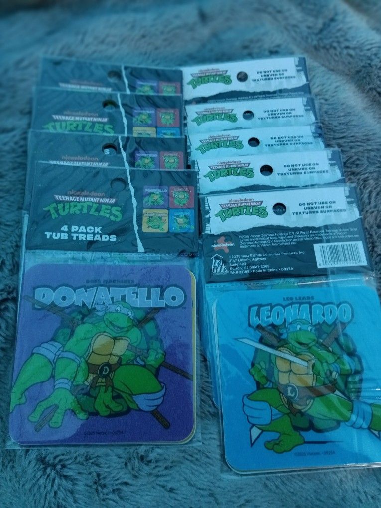 TMNT TUB TREADS 4 PACK
