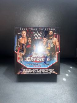 WWE Topps Chrome Logofractor Edition Box 2026