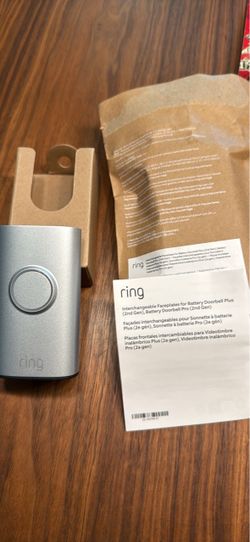 Ring Interchangeable Faceplate Battery Doorbell Plus 2nd Gen