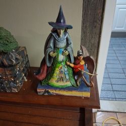 Jim Shore Wicked Witch W/ Flying Monkey
