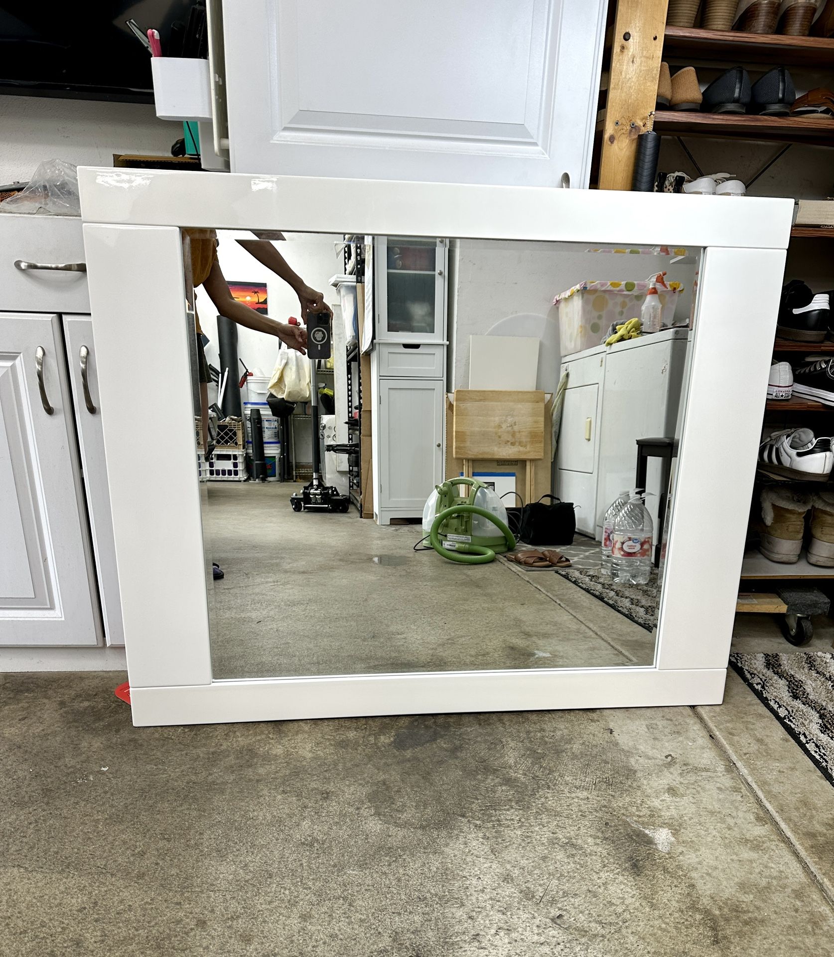 Felicity Dresser Mirror White Gloss * New, Open Box