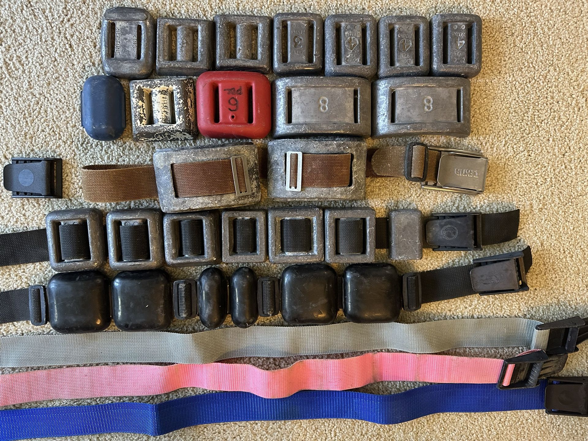 Dive Weights And Belts