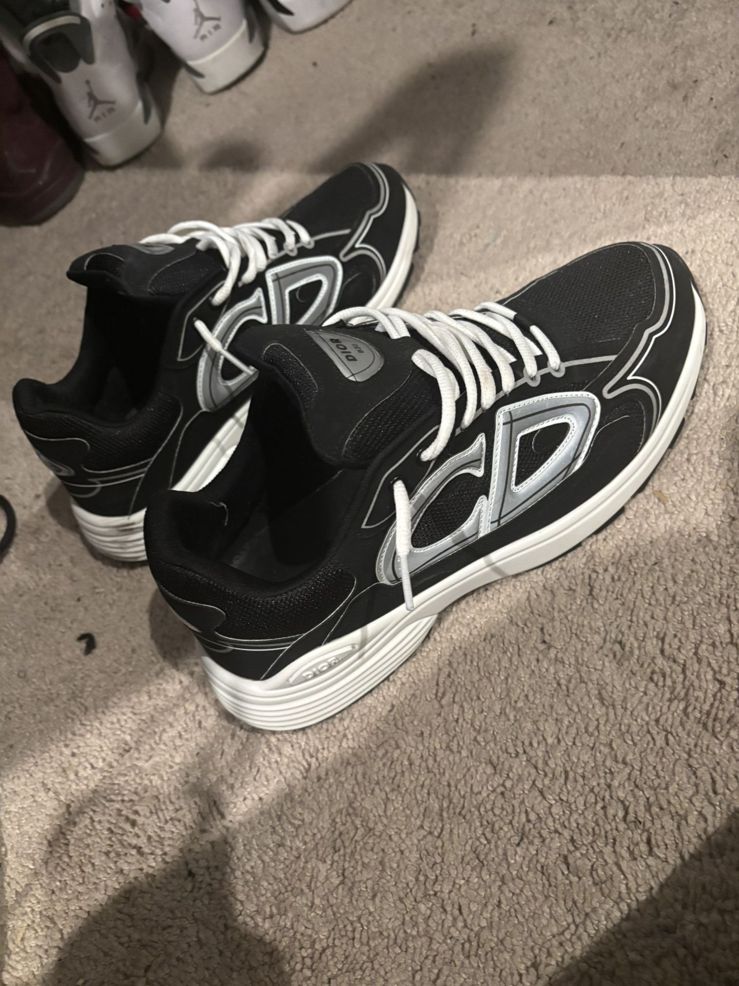 Dior b30 Black and silver
