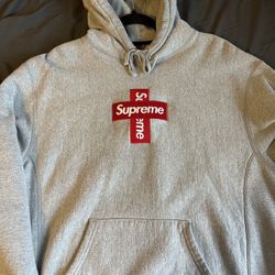 SUPREME CROSS BOX LOGO XL