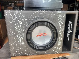 10" Alpine type R 1200 watts amplifier