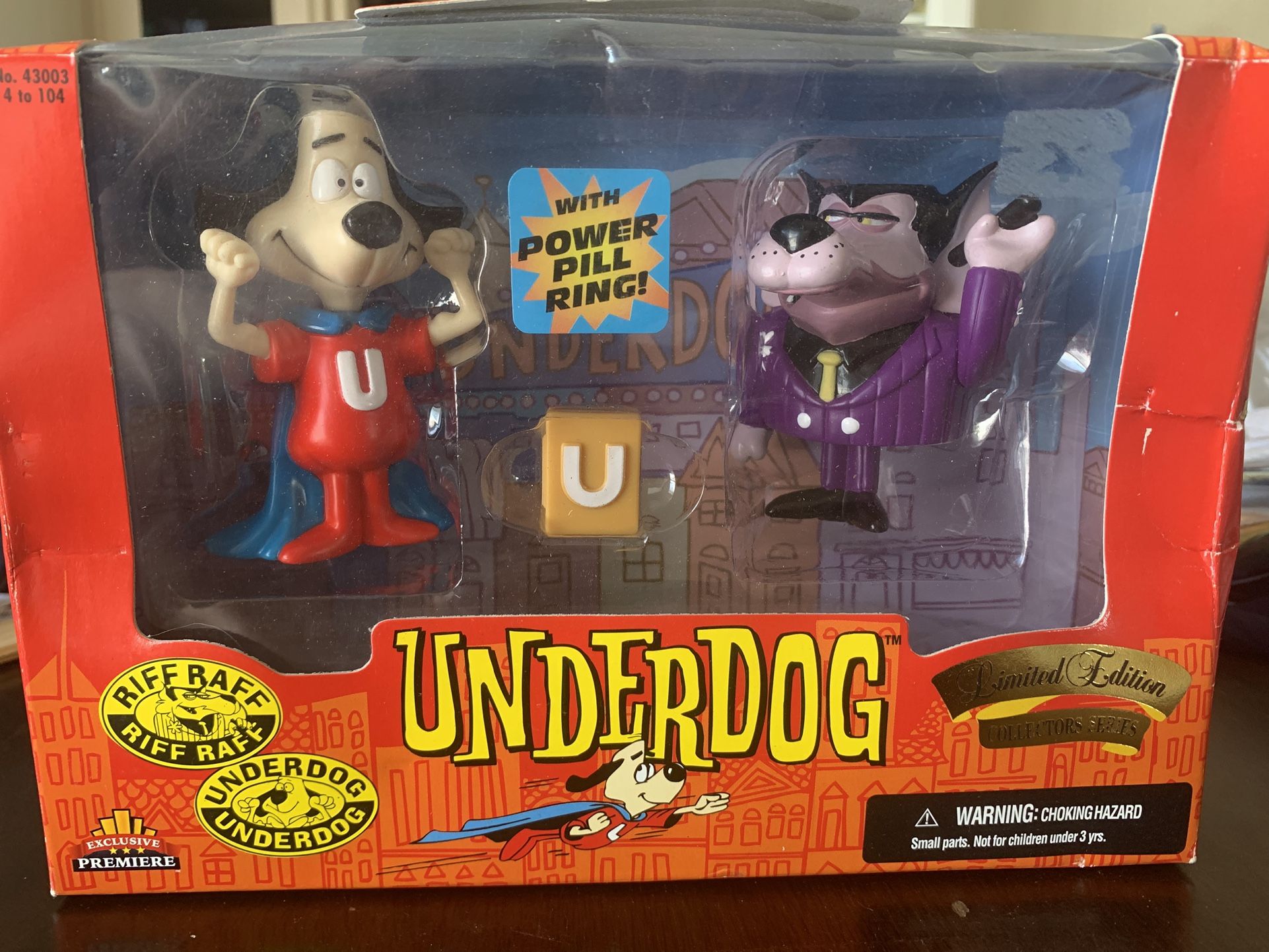 Underdog 2 Figures Toy