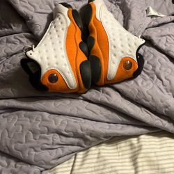 Orange Jordans 