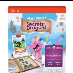 Brand New Osmo Math Wizard and the Secrets of the Dragons Game