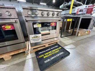 Thor Kitchen 36 in. 6.0 cu. ft. Electric Range with Convection in Stainless Steel