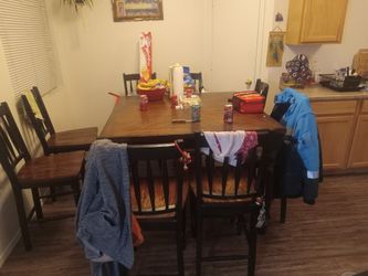 8 Chairs Tall Nice Set