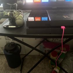 PS4 And Two Controllers