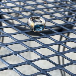 Blue Topaz Ring
