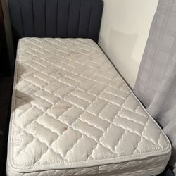 Twin Size Bed Frame With Mattress 