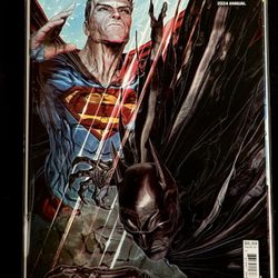 BATMAN SUPERMAN WORLDS FINEST 2024 ANNUAL #1-JOHN GIANG-NM