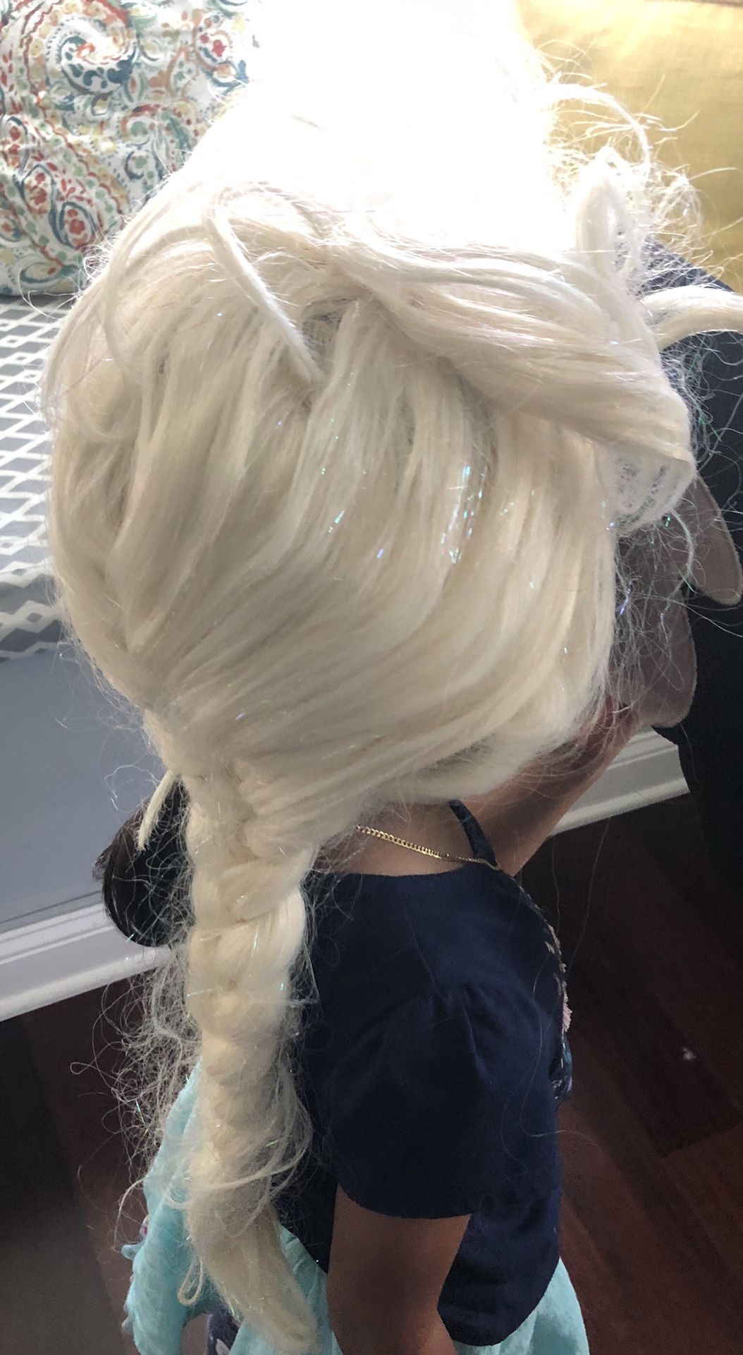 Frozen Elsa Wig - for toddlers