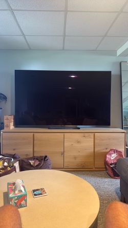 Media Stand and LG TV
