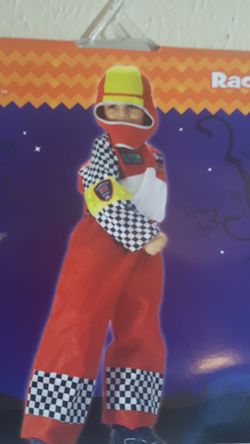 Racecar boy costume