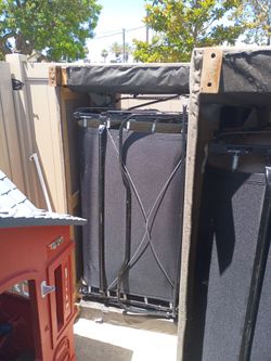 Free: Two Pull-out Sleeper Sofas (No Mattresses)