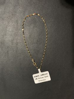 18k gold bracelet