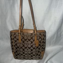 Coach Mini Tote Shoulder Bag 