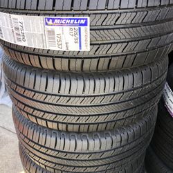 215/55/17. MICHELIN DEFENDER.  80k Warranty 
