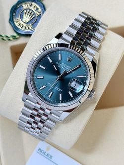 Brand New Datejust 36 Mint Green