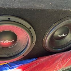 2 Skar 12 Speakers With Both 