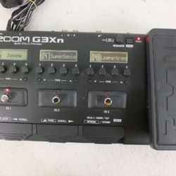 Zoom G3xn Guitar Pedal Multi Effect Stomp