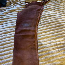 Leather Chaps W/ Leather Cleaning Kit