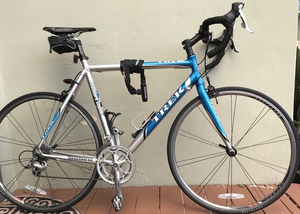 Men’s 60cm Trek Discovery Channel road bike with addons