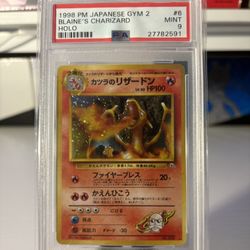 Pokémon Japanese Blaine’s Charizard 