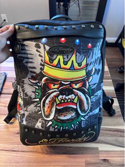 Ed Hardy Bulldog Backpack (NWT)