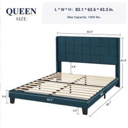 Queen Platform Bed Frame