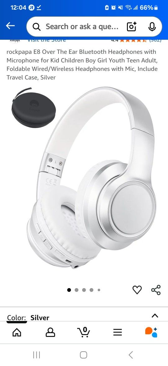 The Ear Bluetooth Headphones with Microphone