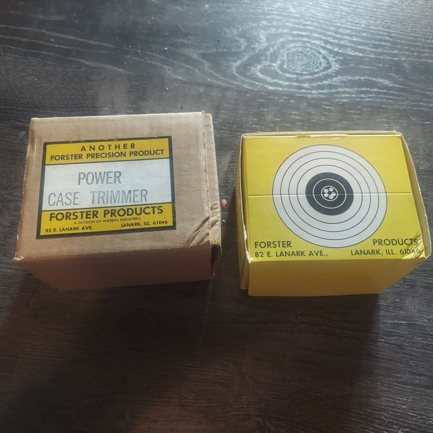 Forster Precision Power Case Trimmer (Vintage)