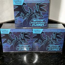 Pokémon Phantasmal Flames Elite Trainer Box ETB Sealed New