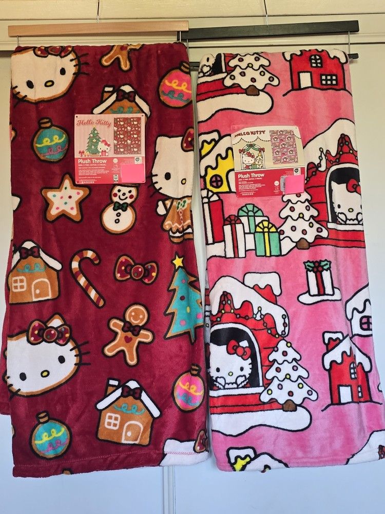 π Hello Kitty Christmas Blankets 50x70 π